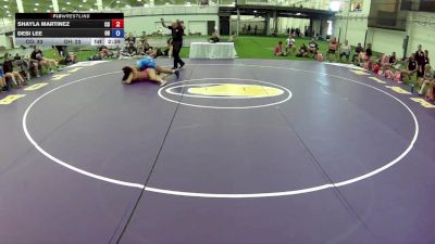 190 lbs Shayla Martinez, Colorado vs Desi Lee, Ohio