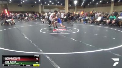 144 lbs Round 4 (6 Team) - Jacob Doschier, Alabama Takedown vs Jace Burns, Team Rich Habits White