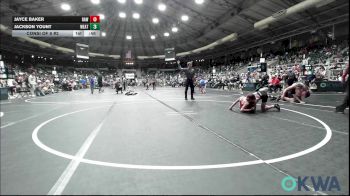 84 lbs Consi Of 8 #2 - Jayce Baker, Raw Wrestling Club vs Jackson Yount, Weatherford Youth Wrestling