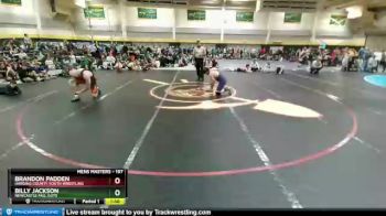 197 lbs Quarterfinal - Billy Jackson, Newcastle Fall Guys vs Brandon Padden, Harding County Youth Wrestling