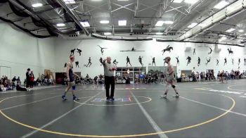 141 lbs Quarterfinal - Thomas Miller, Trine vs Vince Barton, Heidelberg