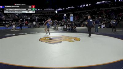 144 lbs Round Of 32 - Dominic Bozanic, Gilroy (CC) vs Victor-alexander Gutierrez, Central Catholic (SJ)