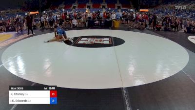 135 lbs Cons 8 #2 - Kyli Stanley, CA vs Kayla Edwards, CA