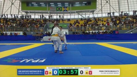 PEDRO PORTES BRANCATTI vs LUIZ GUSTAVO SANTIAGO DE OLIVEIR 2026 FPJJ Circuito Paulista GI Etapa 3