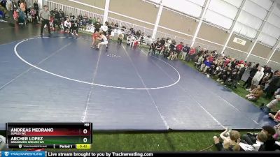 93-101 lbs Champ. Round 1 - Andreas Medrano, Suples WC vs Archer Lopez, Grandview Wolves WC