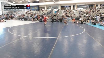 132 lbs Champ. Rd Of 16 - Breidyn Ralls, Aces Wrestling Academy vs Timothy Walker Jr, Poway RTC