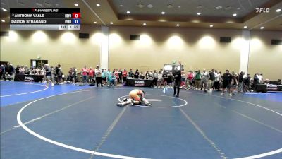 120 lbs Champ. Round 2 - Anthony Valls, New York vs Dalton Stragand, Pennsylvania