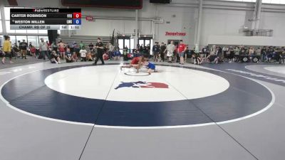 144 lbs Champ. Rd Of 32 - Carter Robinson, Valdus Training Center vs Weston Millen, Lapeer Wrestling Club