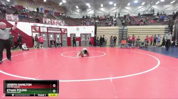 106 lbs Cons. Round 7 - Joseph Hamilton, Center Grove vs Ethan Poling, Columbus East