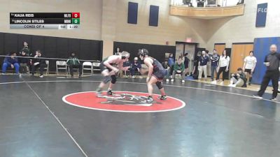 157 lbs Consi Of 4 - Kaua Reis, Milford vs Lincolin Stiles, Minnechaug