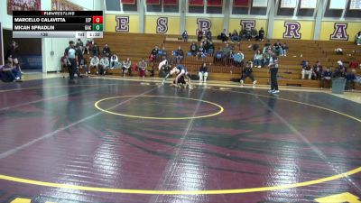 138 lbs Round 1 (4 Team) - Marcello Calavitta, Esperanza vs Micah Spradlin, Bakersfield