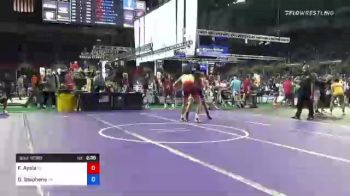 145 lbs Round Of 64 - Francisco Ayala, Washington vs Dakota Stephens, California