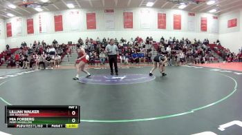105 lbs Quarterfinal - Mia Forberg, Perry (Massillon) vs Lillian Walker, Ash. Edgewood