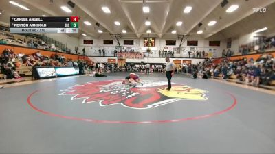 110 lbs Semifinal - Peyton Arnhold, Shoshoni vs Carlee Angell, Star Valley