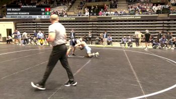 157 lbs Semifinal - Joe Sealey, Penn State vs Brayden Roberts, Long Island University
