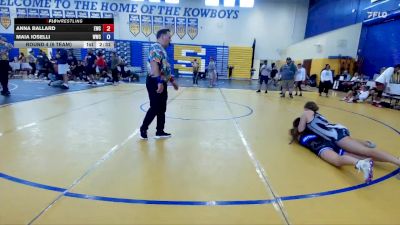 135 lbs Round 4 (6 Team) - Anna Ballard, Eagles WC vs Maia Ioselli, Wellington WC