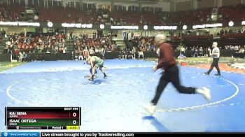 145 lbs Cons. Round 5 - Kai Sena, Nampa vs Isaac Ortega, Eagle