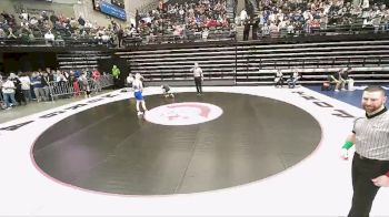 4A 113 lbs Champ. Round 1 - Bridger Hansen, Deseret Peak vs Walter Gull, Stansbury