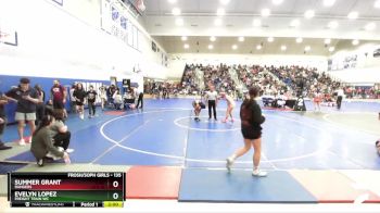 135 lbs Round 1 - Summer Grant, Rangers vs Evelyn Lopez, Freight Train WC