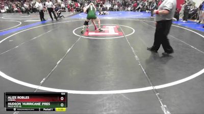 135 lbs Champ. Round 2 - Hudson `hurricane` Press, Palo Alto Hs vs Alize Robles, Soquel