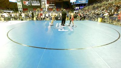 120 lbs Cons 32 #1 - Bryson Rockers, KS vs Marco Futia, NY