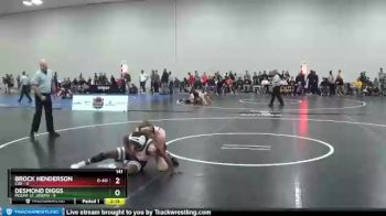 141 lbs Round 1 (16 Team) - Brock Henderson, Coe vs Desmond Diggs, Mount St. Joseph