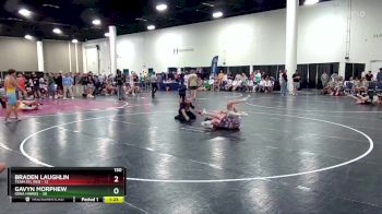 150 lbs Round 3 (6 Team) - Gavyn Morphew, Iowa Hawks vs Braden Laughlin, Team STL Red