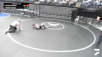 6A 132 lbs Champ. Round 1 - Parker Garcia, Corner Canyon vs Cooper Grundy, Herriman