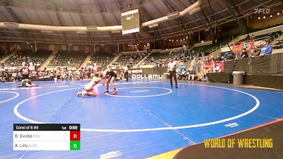 105 lbs Consi Of 8 #2 - Beckett Svuba, Siouxland Wrestling Academy vs Austin Lilly, Tuttle Elite Wrestling