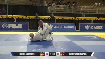 Matthew Todd Campbell vs Michael Alan Winter 2025 Pan Jiu Jitsu IBJJF Championship