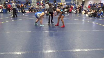 155 lbs 5th Place - Eliana Winfrey, Tyler Consolidated vs Olivia Shultz, Connellsville