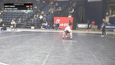 133 lbs Consi Of 8 #2 - Brett Ungar, Cornell vs Raymond Lopez, American