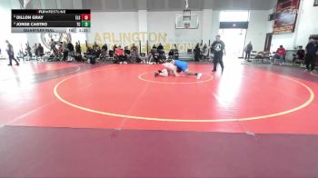 215 lbs Quarterfinal - Dillon Gray, Elsinore vs Jorge Castro, Temescal Canyon