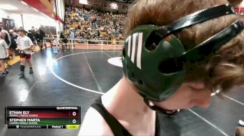 115 A & B Quarterfinal - Ethan Ely, Powell Middle School vs Stephen Marta, Lander Middle School