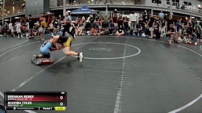 88 lbs Round 5 (8 Team) - Brennan Reber, Buffalo Valley WC vs Boomba Coles, Ohio Gold