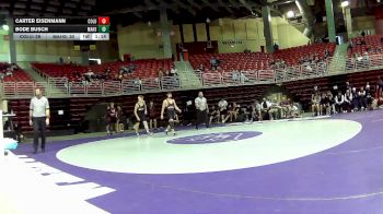 150 lbs Placement Matches (16 Team) - Bode Busch, Manhattan HS vs Carter Eisenmann, Columbus