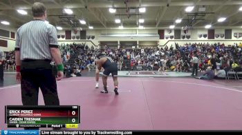 195 lbs Cons. Round 1 - Erick Perez, Clarion-Goldfield-Dows vs Caiden Tresnak, Xavier, Cedar Rapids