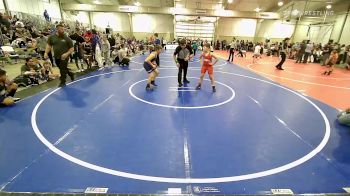 90 lbs Round Of 16 - Bruce Vanderhoeven, North Desoto Wrestling Academy vs Gage Johnson, Team Tulsa Wrestling Club