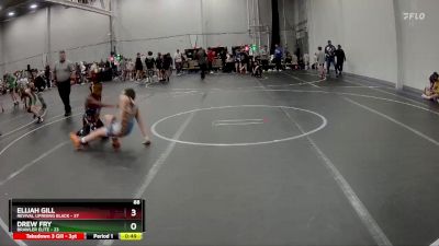 88 lbs Round 1 (3 Team) - Elijah Gill, Revival Uprising Black vs Drew Fry, Brawler Elite