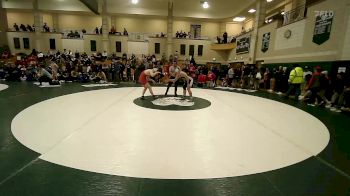 160 lbs Quarterfinal - Brendan Coutts, Catholic Memorial vs Cole Bearce, Plymouth South