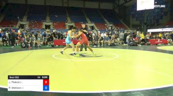 145 lbs Cons 64 #2 - Jeremiasz Piskorz, Illinois vs Parker Watson, Ohio