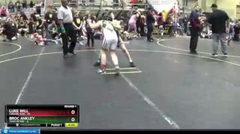 105 lbs Round 1 (4 Team) - Broc Ankley, Team MYWAY vs Luke Will, Cardiac Kids