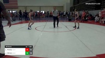 85 lbs Prelims - Liam Hickey, NC WAY MS vs John OBrien, Broad Axe MS