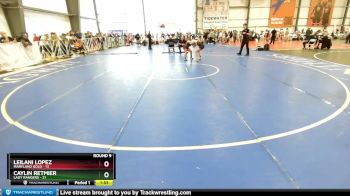 110 lbs Rd#11- 3:00pm Saturday - Leilani Lopez, Maryland Gold vs Caylin Retmier, Lady Rangers