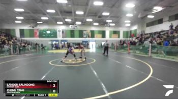 Boys 115 lbs Cons. Round 2 - Bryce Custer, Las Plumas Boys vs Miles Murray, Modoc Boys