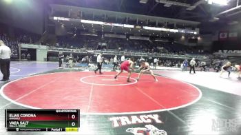 195 lbs Quarterfinal - Elias Corona, Oakdale vs Vaea Salt, Will C. Wood