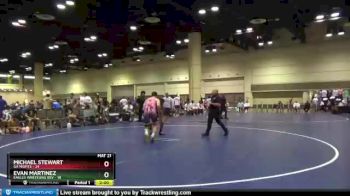 160 lbs Quarters & Wb (16 Team) - Evan Martinez, Eagles Wrestling Dev vs Michael Stewart, GA Misfits