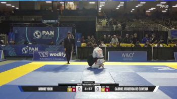 Gabriel Figueroa De Oliveira vs Minho Yoon 2026 Pan Jiu Jitsu IBJJF Championship