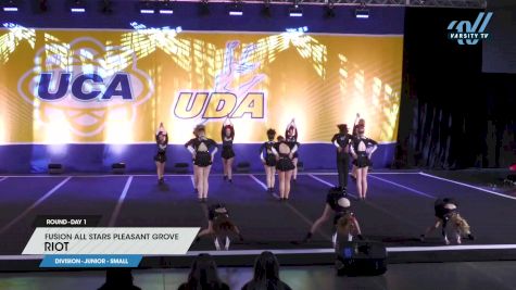 Fusion All Stars Pleasant Grove - Riot [2024 L1 Junior - Small Day 1] 2024 UCA Sandy Fall Classic