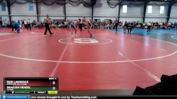 165 lbs Champ. Round 1 - Braeden Hendel, Luther vs Reid Lawrence, Wisconsin-Eau Claire